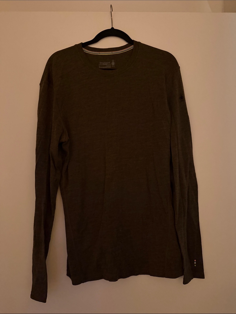 Smartwool Men's Long Sleeve Crew Shirt - Olive